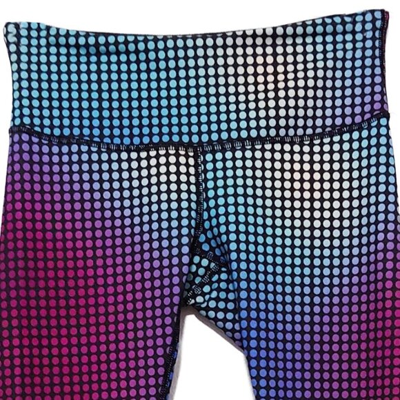 Lululemon Wunder Under Leggings Cosmic Rainbow Dot/Circle Full-on Luon - Picture 5 of 9